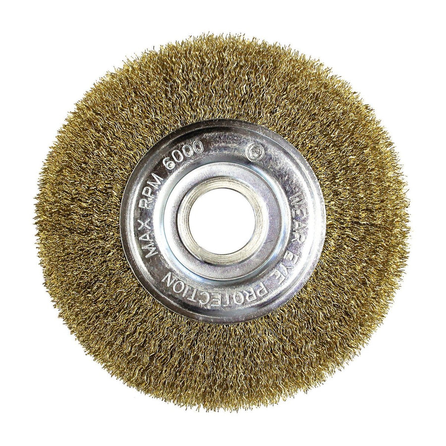 Josco Wire Wheel Brush 150mm High Carbon Steel Deburring Tool - SuperSaverAU - view 1