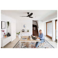 Big Ass Fans Haiku L 52 Inch Ceiling Fan - Black, 7 Speeds, 1291mm Drop Tube - HAIKUL-BL-52-1291MM