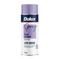 Dulux 310g Greek Lavender Satin Low Odour Spray Paint, Fast Recoat