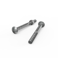 Zenith M16 x 180mm Hot Dip Galvanised Cup Head Bolt & Nut - 4.6 Grade Steel