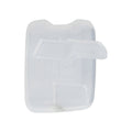 HPM Child Safety Plugs 12 Pack - 3 Pin Clear Powerpoint Outlet Covers D1002/1