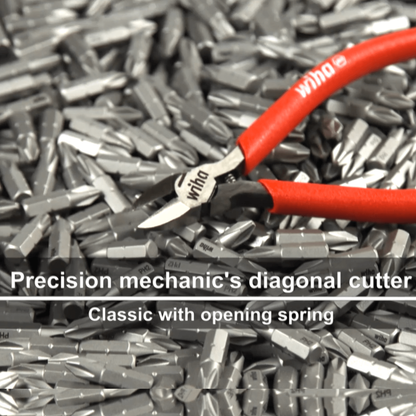 Wiha Diagonal Cutting Pliers - 125mm - Steel - Flush Cutting