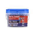 Bremick Metal Hex Screw 10g x 16mm - B8 Coating - 1000 Box - Fine Thread - SuperSaverAU - view 2