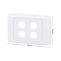 Deta 4 Aperture Grid Plate - 75mm Plastic - Durable Indoor Use - SuperSaverAU - view 4