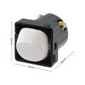 Deta White Switch Mechanism - 16A Polycarbonate - Easy Installation - SuperSaverAU - view 4