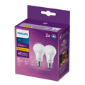 Philips A60 B22 LED Globe 12W 1360lm Warm White 2 Pack - 61mm x 109mm - SuperSaverAU - view 1