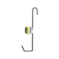 Jack 300mm Black Square Steel Hanging Basket Hook, Indoor & Outdoor