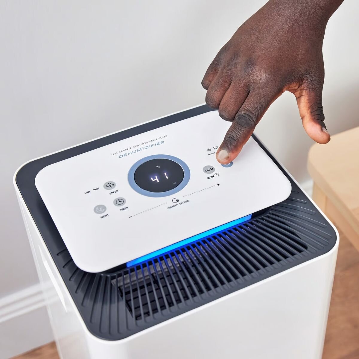 Breville Smart Dry Plus Connect Dehumidifier - 10L a Day, Wi-Fi Control, Sensair System - LAD308WHT2IAN1