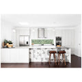 Schweigen 90cm Silent Canopy Rangehood - Stainless Steel - 900m³/h Isodrive Motor - DS3131-R2STPAK