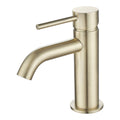 Mondella Basin Mixer - 25mm - Brushed Brass - Ergonomic Handle - WELS 5 Star - SuperSaverAU - view 1