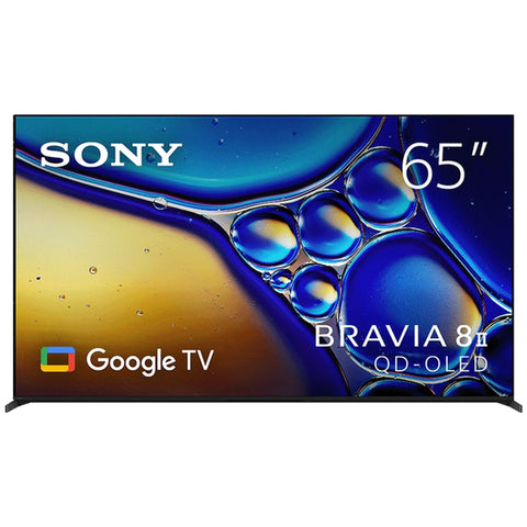 Sony 65 Inch Bravia 8M2 4K HDR OLED Google TV - QD-OLED Brilliance, HDMI 2.1 Gaming - K65XR80M2