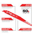 Diablo 9" Carbide Reciprocating Saw Blade for Pruning and Clean Wood