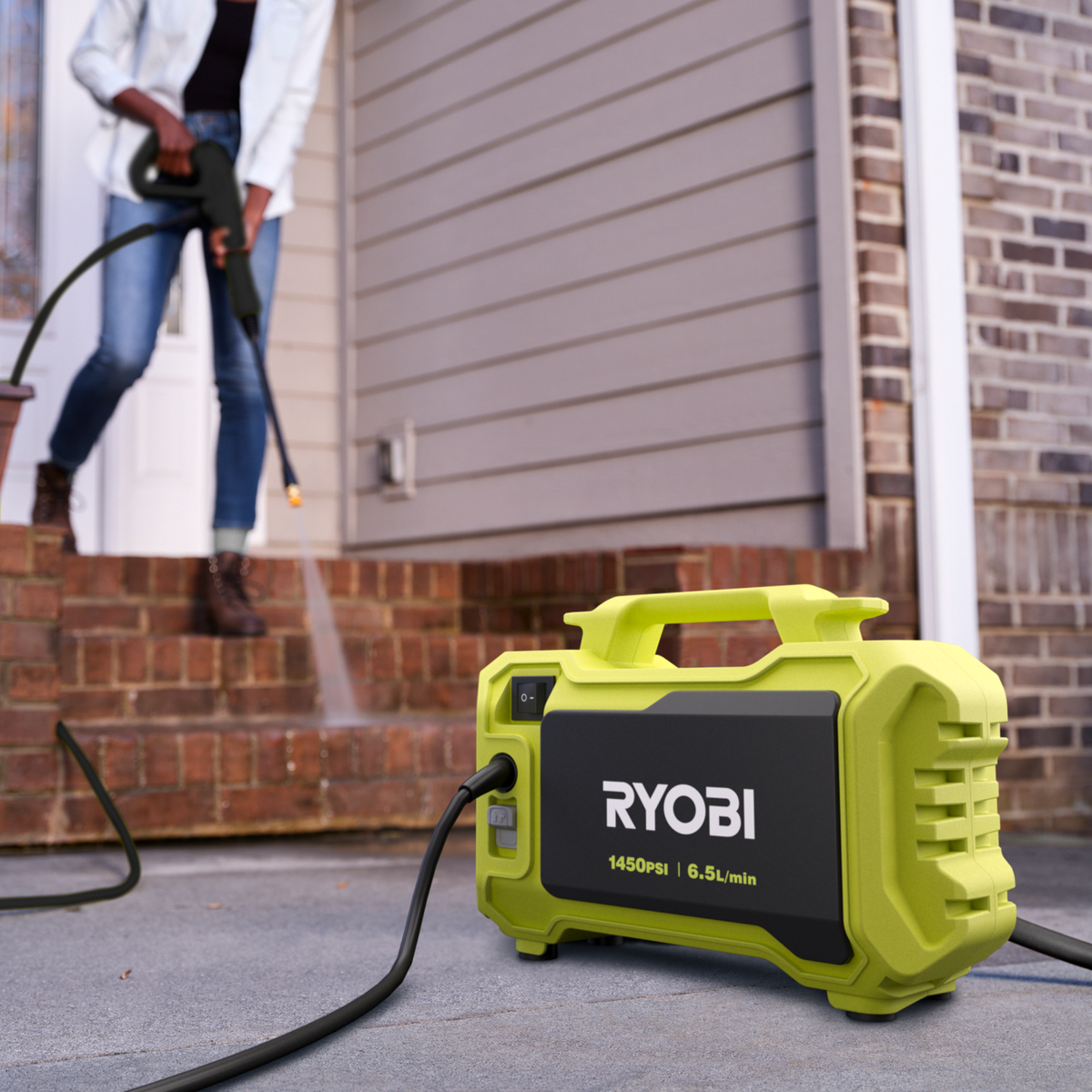 Ryobi 1450 PSI Compact High Pressure Washer - 5.6kg - Lightweight & Portable - SuperSaverAU - view 5