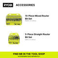 Ryobi 400W Trim Router, 29000RPM, Adjustable Guide RTR400-S