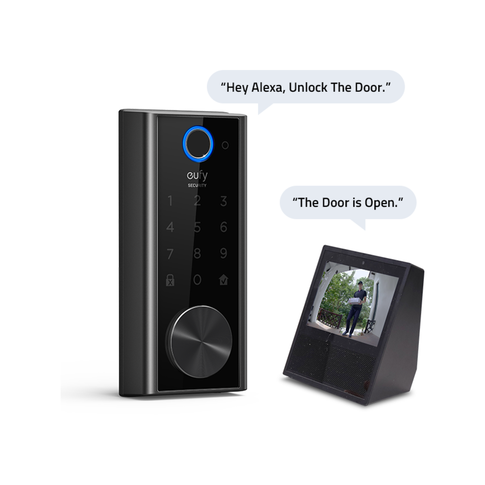 Eufy Smart Door Lock with Bluetooth and WiFi Waterproof