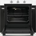 Westinghouse 60cm multi-function oven - 80L, white, 10A plug and lead, 2 hour timer - WVE6314WD