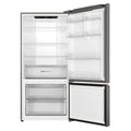 Haier 517L Bottom Mount Fridge - Satina Silver, 5.5 Star Energy, Reversible Door - HRF510BS