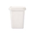 Ezystorage 9L White Revida Modular Bin - 258D x 187W x 345H mm - Versatile Waste Management - SuperSaverAU - view 3