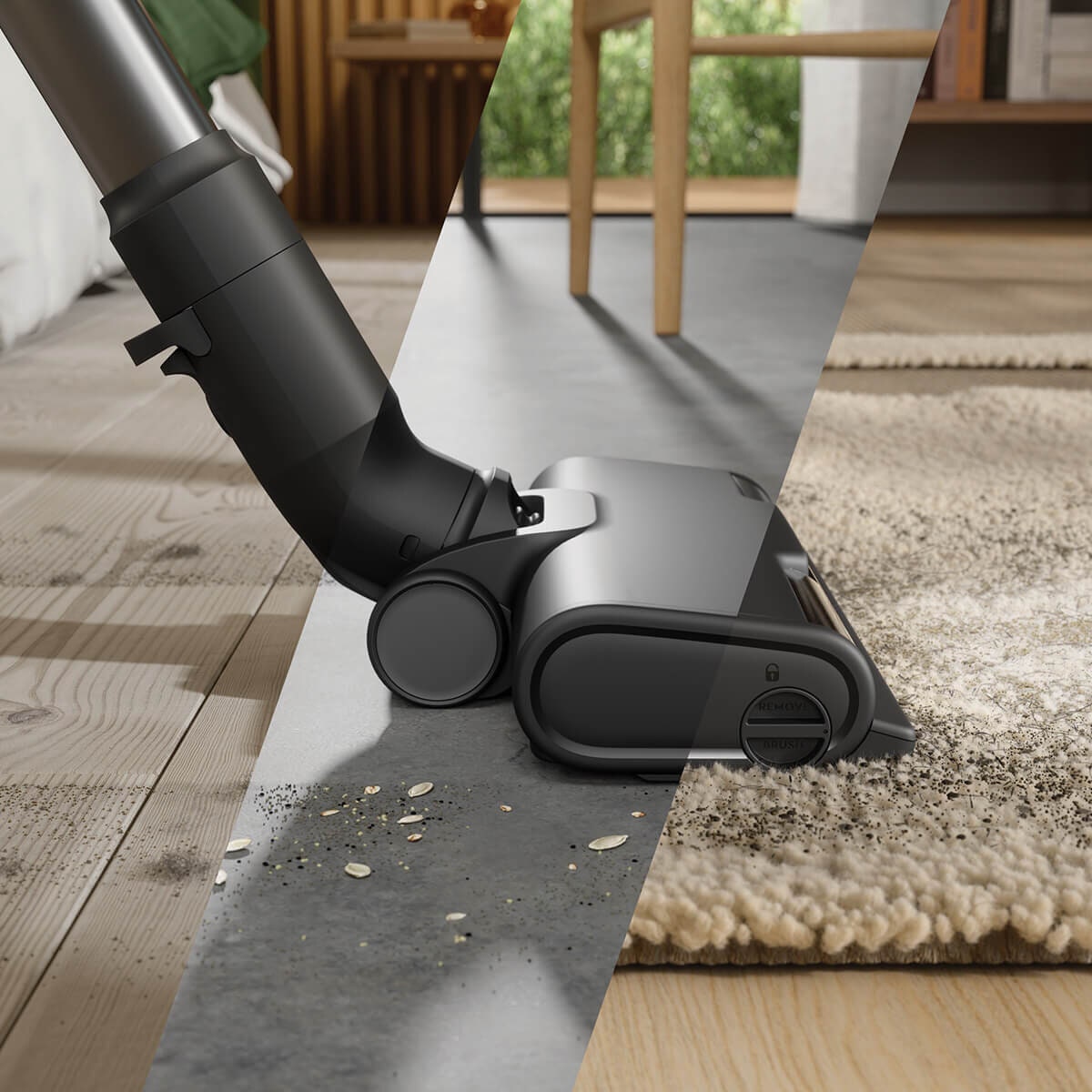 Electrolux 600 Series cordless stick vacuum - denim blue, 40 minute runtime, cyclonic suction - EFP61712A