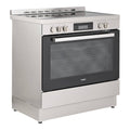 Whirlpool 90cm Ceramic Freestanding Oven - Inox, 133L, AirFry Function, Five Cooking Zones - WS91V9KPX