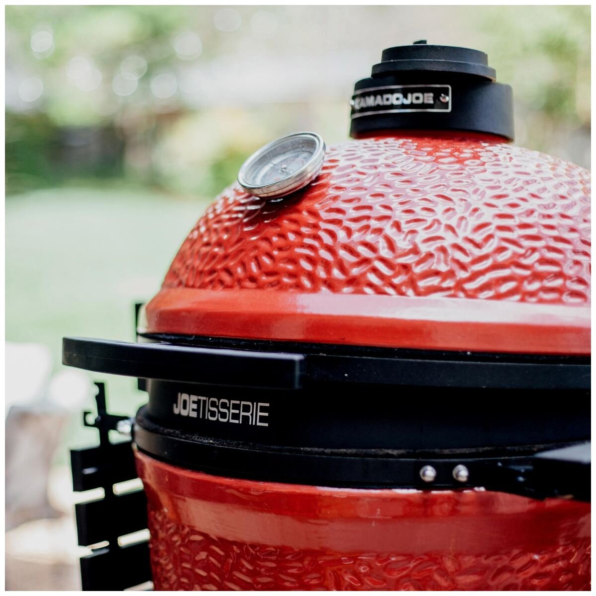 Kamado Joe Big Joe JoeTisserie rotisserie - 240V, stainless steel ring and spit - BJ-TISSERIEAU
