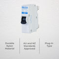 DETA 8A Plug-In Circuit Breaker MCB Glass Filled Nylon 240V 6608B