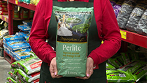 Brunnings 5L Perlite, Lightweight Volcanic Rock for Potting & Propagation