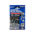 Bremick 12g x 20mm B8 Metal Hex Screw - 50 Pack - Corrosion Resistant - SuperSaverAU - view 2