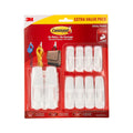 Command White Adhesive Mixed Hooks Value Pack - 10 Pack Damage-Free