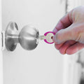 Ehi lw4 Purple Specialty Silky Key - 54mm x 23mm - Reliable Key Blank - SuperSaverAU - view 2