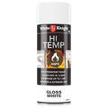 White Knight Hi Temp Spray Paint 300g Gloss White Heat Resistant - SuperSaverAU - view 1