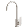 Phoenix Brushed Nickel Bailey Sink Mixer - 360° Swivel Spout - Lead-Free Brass - 99mm x 370mm x 237mm - SuperSaverAU - view 1