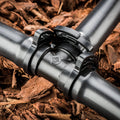 Pope 25mm Single Barbed Tee Black 1000kPa Poly Irrigation Fitting
