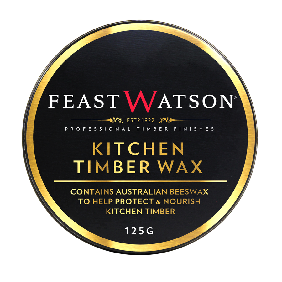 Feast Watson Kitchen Timber Wax - 125g - Oil Based - Water Resistant - SuperSaverAU - view 1