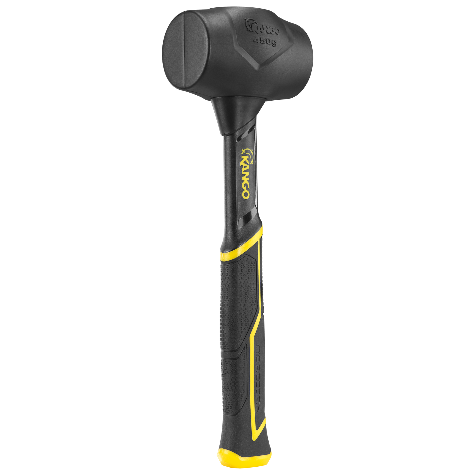 Kango 450g Black Rubber Mallet with Wedged Handle