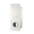 Sandleford Highlander Fence Mount Letterbox White Galvanised Steel Lockable