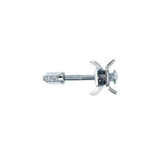 Hafele 65mm Benchtop Connector 3 Pack - Galvanised Steel - Easy Install