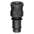 Pope 19mm Snap-Sure Connector - Black Polypropylene Irrigation Fitting