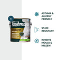 Taubmans Endure 2L White Semi Gloss Interior Wall Paint Stain Resistant