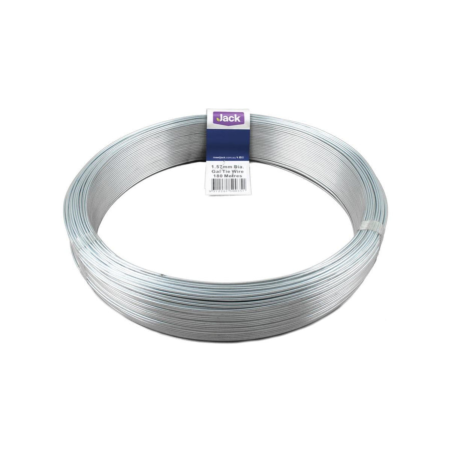 Jack Tie Wire - 1.57mm x 180m - Galvanised - Soft and Easy to Use - SuperSaverAU - view 1