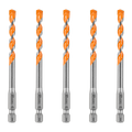Kango Masonry Drill Bit 5 Pack - 6mm x 100mm - Durable Carbide Tip - SuperSaverAU - view 2