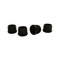 Surface Gard 22mm Black Round Plastic Internal Chair Tip 4 Pack - SuperSaverAU - view 1
