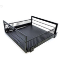 L.T. Williams Pull Out Wire Basket 54.5cm - Black - 25kg Capacity - Full Extension Runners - 9712