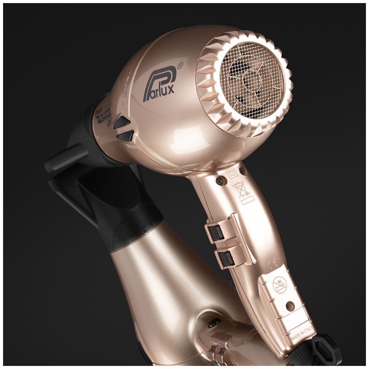 Parlux Advance Light Ionic and Ceramic Hair Dryer 2200W - Gold - 83m³/h Airflow - 150087