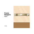 Everhang Picture Hanging Frame Claw - 4 Pack - Brass Plated - Easy Install - SuperSaverAU - view 2