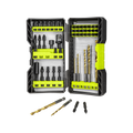 Ryobi 50 Piece Impact Drill and Drive Set - 225.4mm x 53mm x 254mm - Impact Absorption - SuperSaverAU - view 4