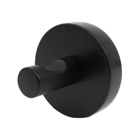 Adoored Black Timber Robe Deco Hook - 50mm x 50mm x 45mm - Durable Design - SuperSaverAU - view 1