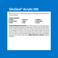 Sika Sikaseal Acrylic - 310ml - Acrylic - Paintable Interior Use - SuperSaverAU - view 3