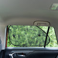 All Set 650 x 400mm Black Side Twist Mesh Sunshades - 2 Pack