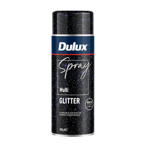 Dulux 300g Multi Glitter Effects Spray Paint - 0.3L - Fast Drying - Self-Priming - SuperSaverAU - view 1